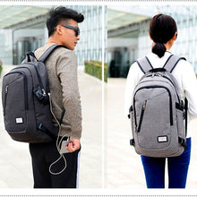 Load image into Gallery viewer, Rechargeable Casual Backpack