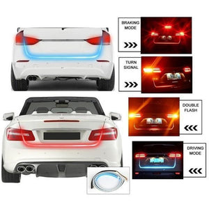 Automobile LED Taillight Double Color Tail Box Water Lamp