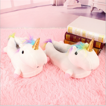 Load image into Gallery viewer, Unicorn Cotton Slippers