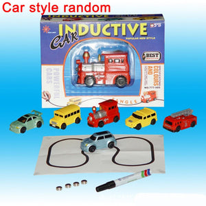 Line Pen Inductive Toy Car