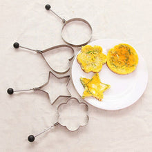 Load image into Gallery viewer, Stainless Steel Fried Egg Molds