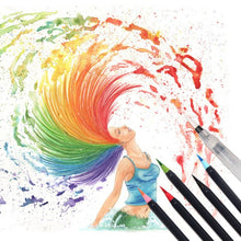 Load image into Gallery viewer, Watercolor pen 20 color suit