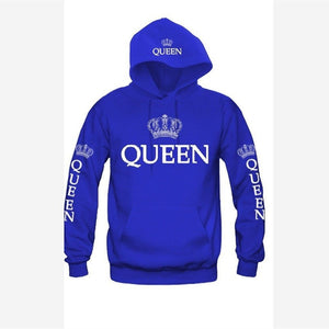 Black King Queen Hoodies