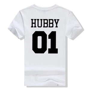 Hubby Wifey shirts