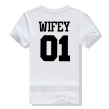 Load image into Gallery viewer, Hubby Wifey shirts