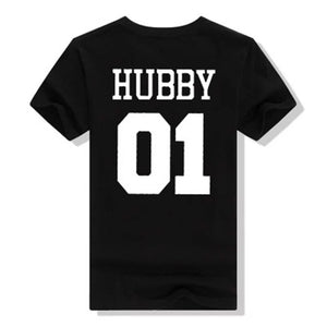 Hubby Wifey shirts