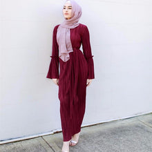 Charger l\&#39;image dans la visionneuse de la galerie, Muslim Fashion Robe Dress