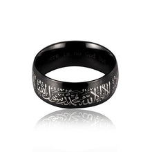 Load image into Gallery viewer, Titanium Steel Muslim Ring