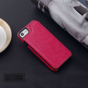 Double Buckle Stick Card Mobile Phone Shell