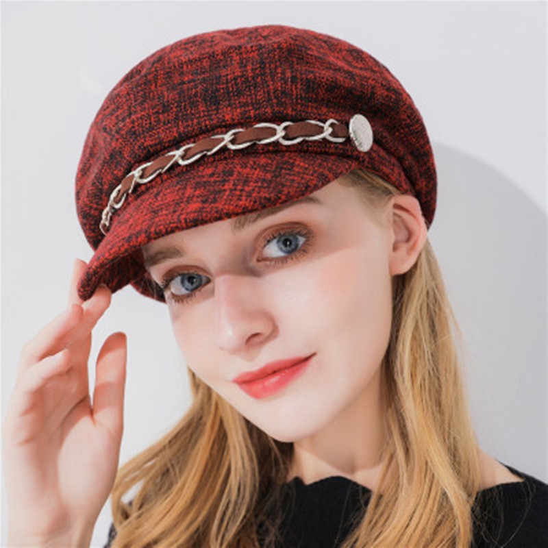 Fashion Women's Wool Weret Cap Winter Warm Hat