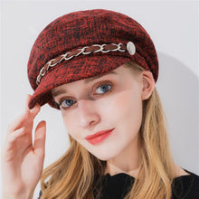 Charger l\&#39;image dans la visionneuse de la galerie, Fashion Women&#39;s Wool Weret Cap Winter Warm Hat