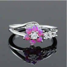Load image into Gallery viewer, New Fashion Colorful Petal Ring