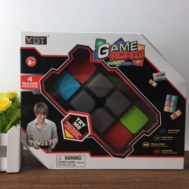 Light Music, Variety, Rubik's Cube, Electronic Game Machine, Educational Toys