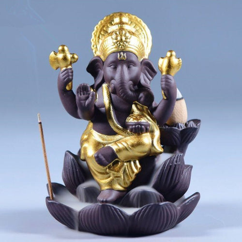Backflow Incense Burner Decoration