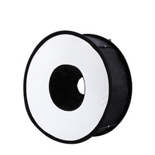 Load image into Gallery viewer, 45CM Ring Folding Soft Light Box Flash Cover Ring Flash Soft Box