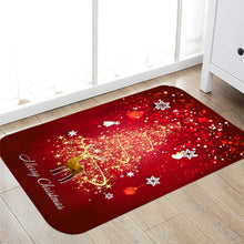 Load image into Gallery viewer, Personality Christmas Mat Mat Non-slip Absorbent Mat