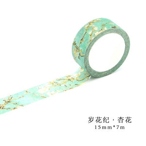 1.5cm wide and 7m long and paper tape