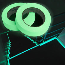 Load image into Gallery viewer, Glow Luminous Tapes Warning Stripes Glow in The Dark Emergency Lines Vinyl Wall Sticker Fluorescent Strip Sticker