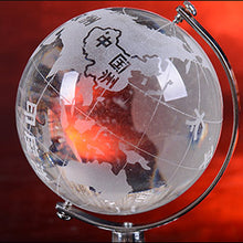 Charger l\&#39;image dans la visionneuse de la galerie, World Globes Houses / Family Crystal Pendulum Round