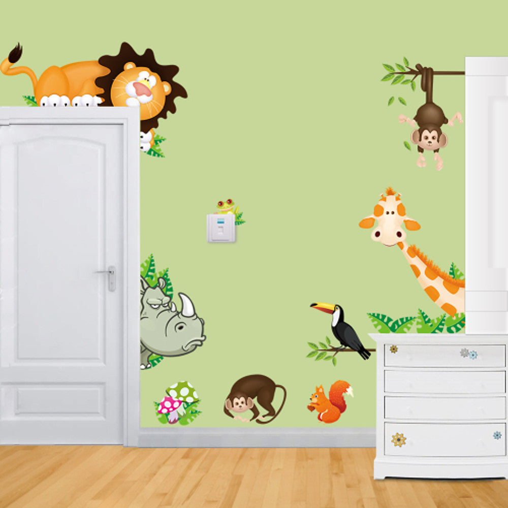 Animals Wall Stickers Plane Wall Stickers Decorative Wall Stickers, Vinyl Home Decoration Wall Decal Wall