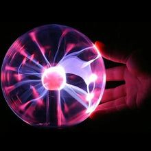 Load image into Gallery viewer, Magic Plasma Ball kids room Party decor Electrostatic Sphere Light Gift Lightning Crystal