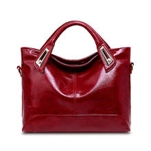 Load image into Gallery viewer, Women&#39;s PU Top Handle Bag Solid Colored Black / Brown / Wine / Fall &amp; Winter