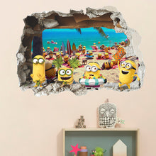 Load image into Gallery viewer, Landscape Animals 3D Wall Stickers Plane Wall Stickers 3D Wall Stickers Decorative Wall Stickers 3D, Plastic Home Decoration Wall Decal