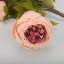 Charger l\&#39;image dans la visionneuse de la galerie, 8 Head High Grade European Style Core Peony Simulation Flower