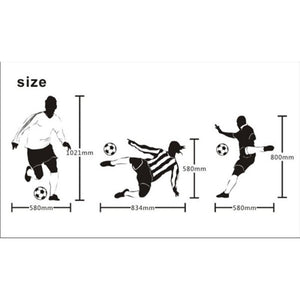 Wall Stickers Wall Decals, Contemporary Football PVC Wall Stickers 1pc