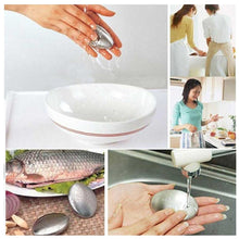Load image into Gallery viewer, Soap Stainless Steel Soap Hand Odor Remover Bar Magic Soap ElimInates Garlic Onion Smells