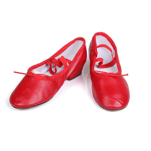 Nextchain  Women's Faux Leather Ballet Shoes Heel Chunky Heel Customizable Black / Red / Indoor / Practice / Professional / EU40