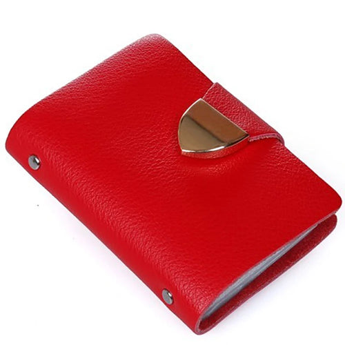 Women's Bags Cowhide Card & ID Holder / Bi-fold for Casual Yellow / Red / Blue