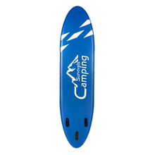 Charger l\&#39;image dans la visionneuse de la galerie, Camping Survivals PVC 11 ft Blue and white surfboard 135 kg S001