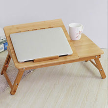Load image into Gallery viewer, Actionclub Portable Folding Bamboo Laptop Table Sofa Bed Office Laptop Stand Desk