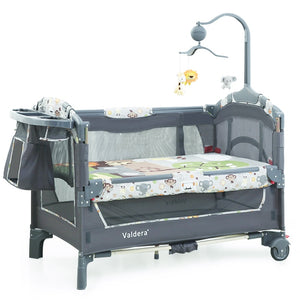 Valdera multifunctional folding baby bed