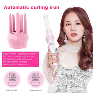 360 Two Way Rotating Automatic Hair Curler