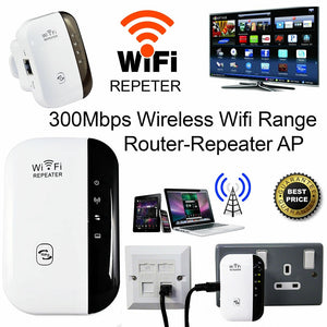 Wireless WiFi Repeater WiFi Range Extender Signal Amplifier
