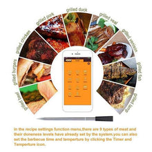 Load image into Gallery viewer, Digital Probe Meat Thermometer Kitchen Wireless Cooking Bbq Food Thermometer