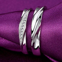 Load image into Gallery viewer, NEHZY 925 Sterling silver woman New Lady fashion opening wave of high-quality crystal stone jewelry vintage ring