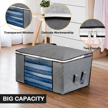 Load image into Gallery viewer, Foldable Storage Bag Clothes Organizer  Non-Woven Storage Box