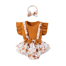 Charger l\&#39;image dans la visionneuse de la galerie, 3 Colors Toddler Baby Girls Clothes Sets