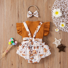 Load image into Gallery viewer, 3 Colors Toddler Baby Girls Clothes Sets