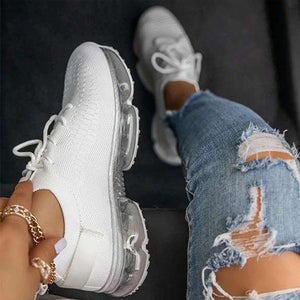 Women Vulcanized Shoes Lace Up