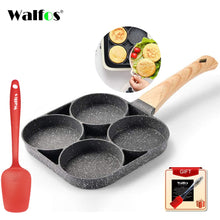 Charger l\&#39;image dans la visionneuse de la galerie, Four-Hole Frying Pot Pan Thickened Omelet Pan