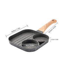 Load image into Gallery viewer, Four-Hole Frying Pot Pan Thickened Omelet Pan
