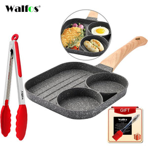 Four-Hole Frying Pot Pan Thickened Omelet Pan