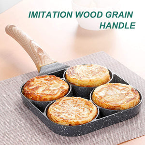 Four-Hole Frying Pot Pan Thickened Omelet Pan