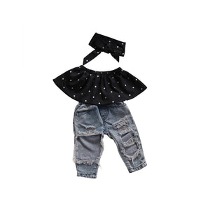 Fashion Summer Clothes Sets Infant Girls