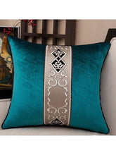 Charger l\&#39;image dans la visionneuse de la galerie, 1pc black white luxury embroidery velvet cushion cover 30x50 45x45 50x50 decorative patchwork high-end sofa pillow cover decor pillowcase
