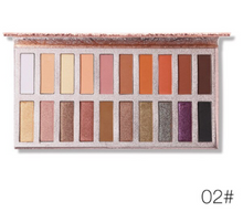 Load image into Gallery viewer, 20 Color Smoky Glitter Eyeshadow Palette